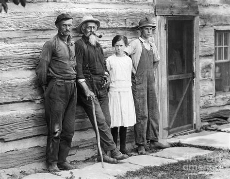 Portrait Of Farm Family Photograph by Bettmann - Pixels