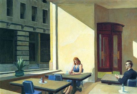 Sunlight in a Cafeteria, 1958 - Edward Hopper - WikiArt.org