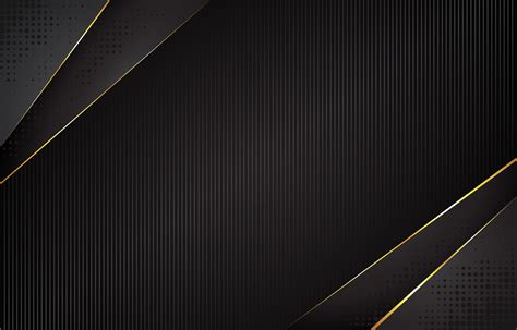 Black with Gold Accent Background 1370782 Vector Art at Vecteezy