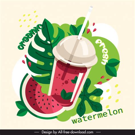 Juice advertisement publicize poster creative vectors free download graphic art designs