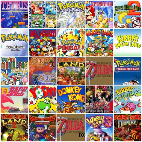 Best-selling Game Boy & Game Boy Color Games 🌈 : r/Gameboy