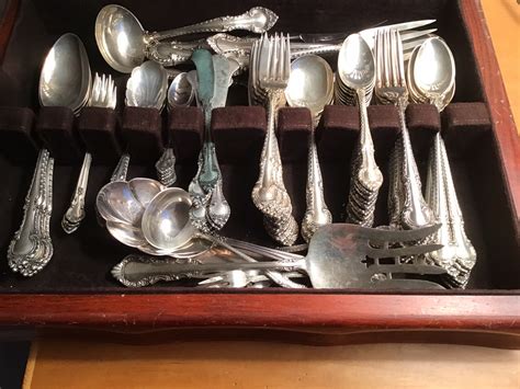 English Gadroon by Gotham silver flatware | InstAppraisal