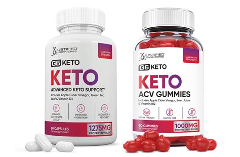 G6 Keto ACV Gummies + Pills Bundle – Justified Laboratories