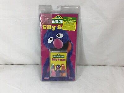 1996 SONY RECORDS Sesame Street Silly Songs Cassette Tape NEW Sealed ...