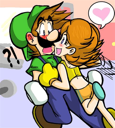 FIGHT! - Luigi and Daisy Fan Art (9459596) - Fanpop