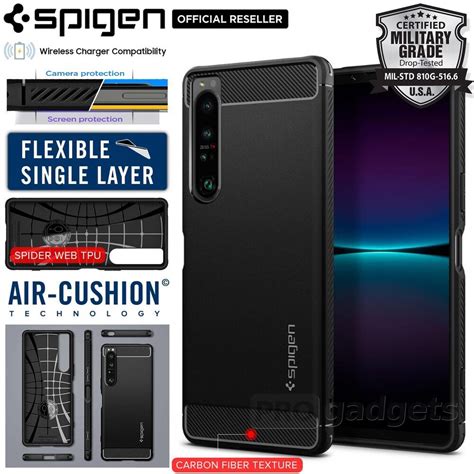 SPIGEN Rugged Armor Case for Sony Xperia 1 IV