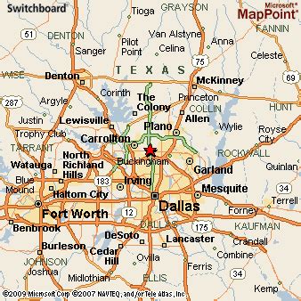 Addison, Texas Area Map & More