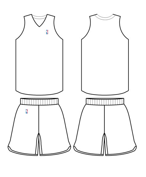 Blank Football Jersey Coloring Page - Coloring Home