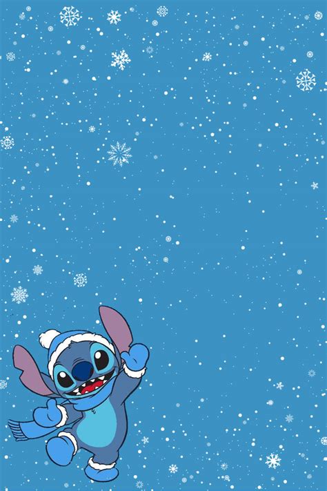 Download Stitch Christmas Phone Wallpaper | Wallpapers.com