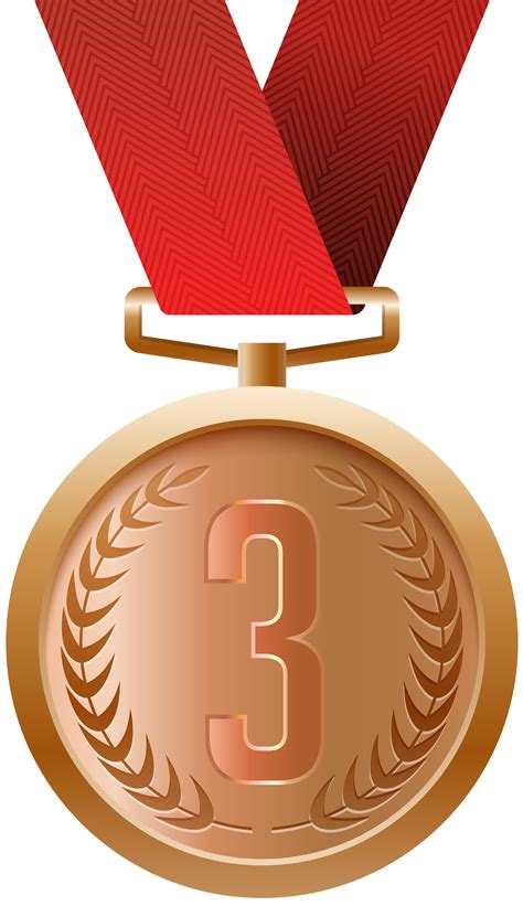 Bronze medal Gold medal Silver medal Clip art - medal png download - 4615*8000 - Free ...