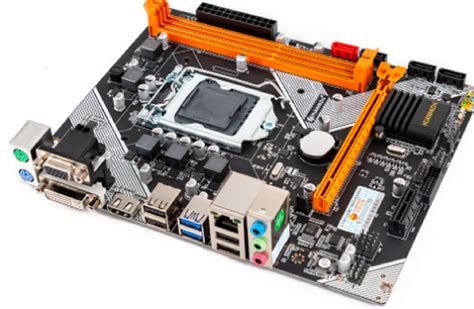 HUANAN ZHI B75 M-ATX Motherboard B75 For Intel LGA 1155 i3 i5 i7 E3 ...