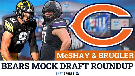 Chicago Bears Mock Draft Roundup: Todd McShay & Dane Brugler 2023 NFL ...