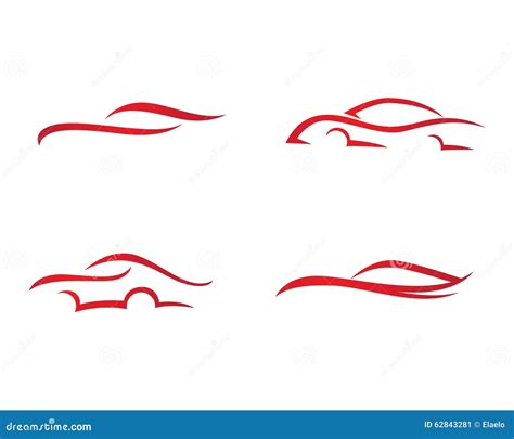 Auto Car Logo Template Stock Vector - Image: 62843281