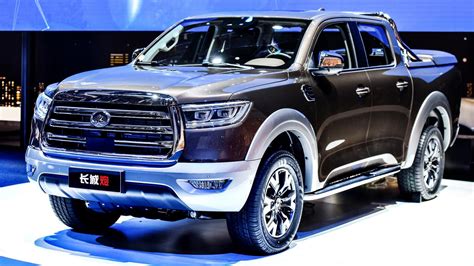 Great Wall Motors Unveils P Series Pickups at Auto Shanghai 2019 ...