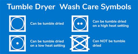 Tumble Dryer Wash Care Symbols Explained Herne Bay Domestics Ltd