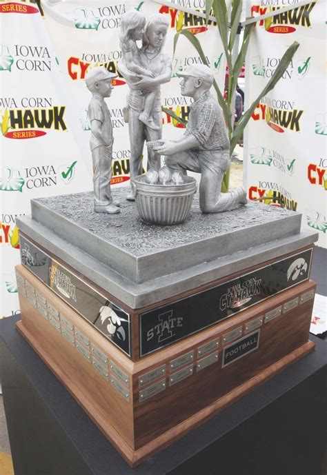 Trophy Design - CyHawk Trophy - Iowa Hawkeyes Iowa State Cyclones Football