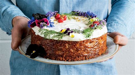 Spiced Honey Cake with Cream Cheese Frosting Recipe | Bon Appétit