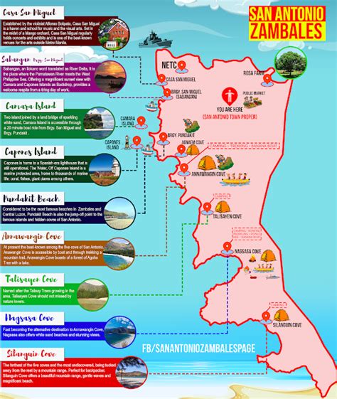 San Antonio Zambales: Map