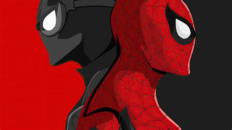 Black And Red Spiderman Wallpaper,HD Superheroes Wallpapers,4k ...