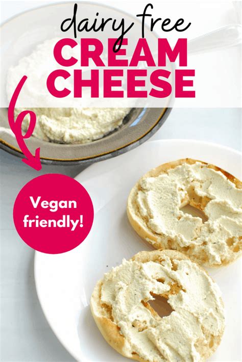 Dairy Free Cream Cheese Recipe (The Best on Bagels!)