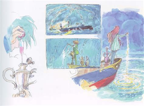 Ponyo: 80 Original Concept Art Collection - Daily Art, Movie Art ...