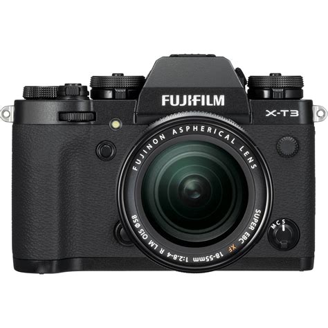 FUJIFILM X-T3 Mirrorless Camera with 18-55mm Lens (Black)