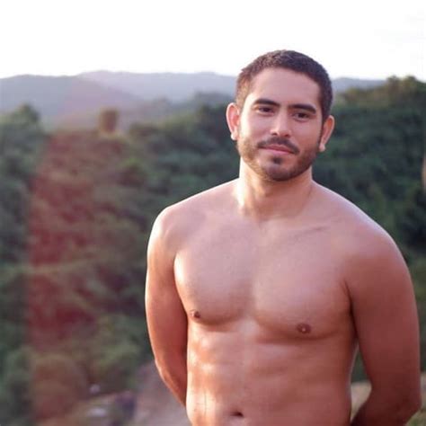 These photos of Gerald show that he's naturally blessed with good looks ...