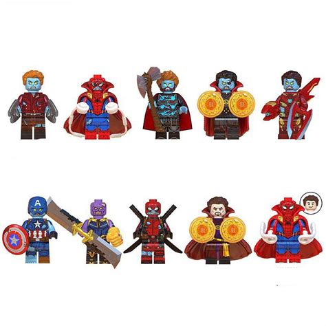 2021 New Avengers Superhero Zombie Minifigures Lego Compatible Toy