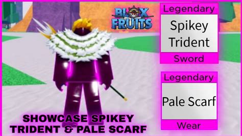 How To Get Spikey Trident And Pale Scarf ( Raid Bosses ) + Showcase In blox Fruits - YouTube