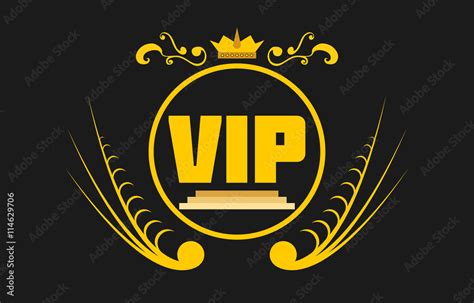 Vip Logo Gold