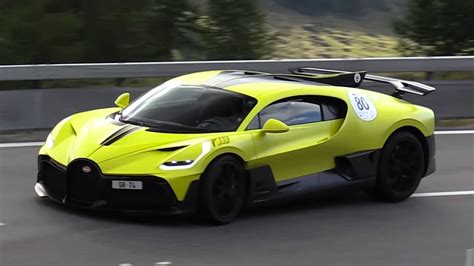 Rare Bugatti Divo Makes Amazing Sounds During Hillclimb Event