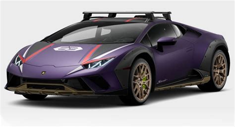 You Can Configure A Really Wild Lamborghini Huracan Sterrato