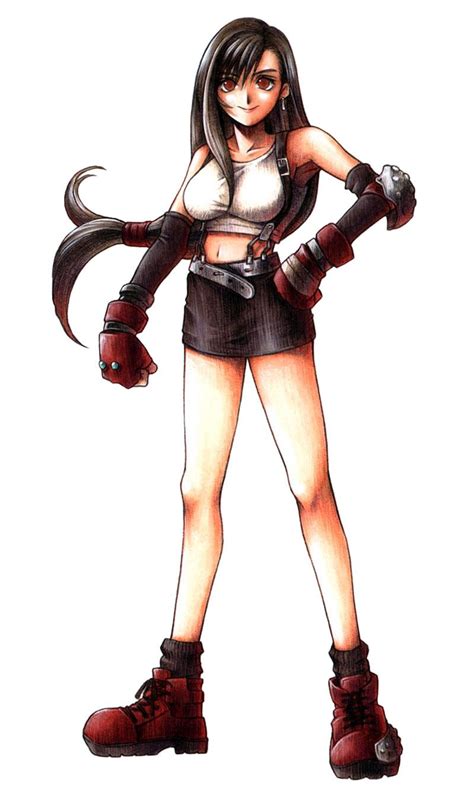 Tifa Lockhart Character Art from Final Fantasy VII #art #artwork #gaming #videogames #gamer # ...