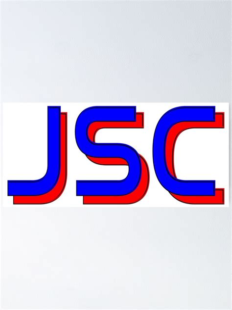 "Johnson Space Center Logo" Poster by Quatrosales | Redbubble