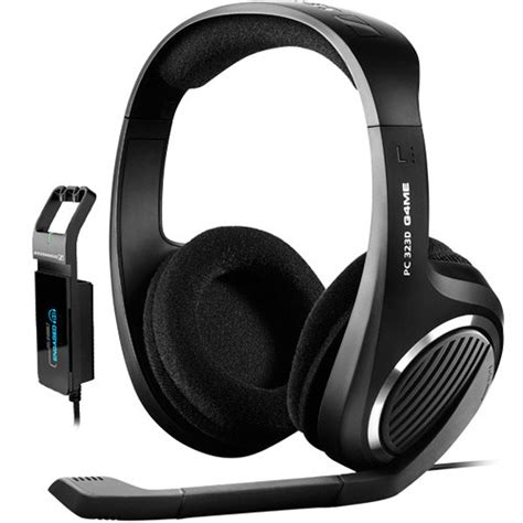 Sennheiser PC 323D Surround Sound PC Gaming Headset 504127 B&H