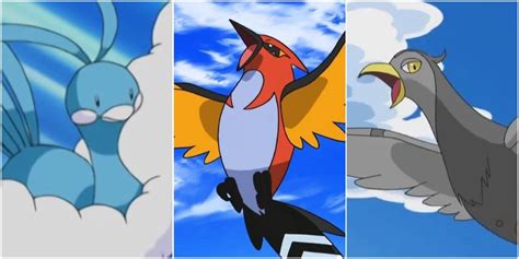 10 Flying Type Pokémon That Didn't Live Up To Their Potential In The Anime