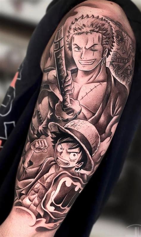 One piece Tattoo | Tatuagens de anime, Tatuagem, Tatuagem atrás do pescoço