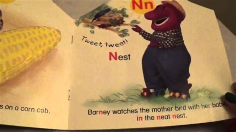 Barney Alphabet Fun Book