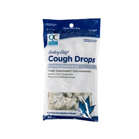 Cough Drops- Menthol Eucalyptus Rx Pro Inc. Partners in Quality ...