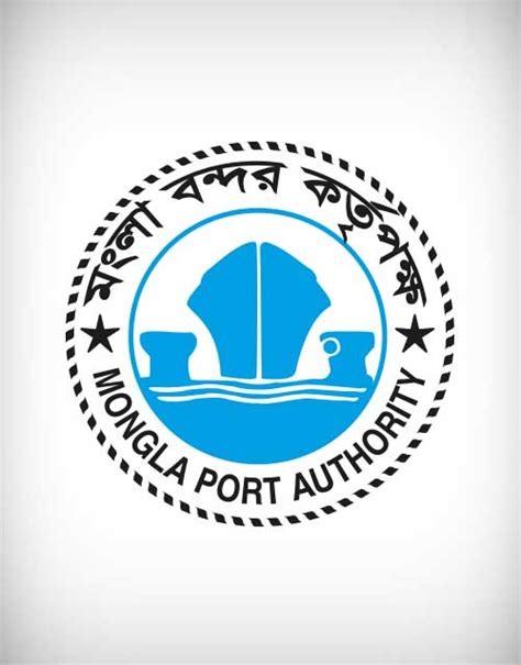 mongla port authority vector logo