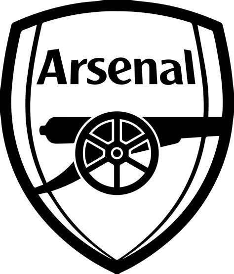 Arsenal Logo Black And White | ubicaciondepersonas.cdmx.gob.mx