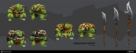 ArtStation - Orcs & Goblins, Christoph Kaplan | Goblin, Character design, Character concept