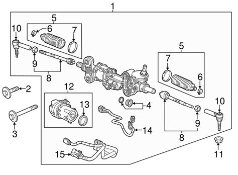 2016-2017 GM Steering Gear 84722750 | OEM Parts Online