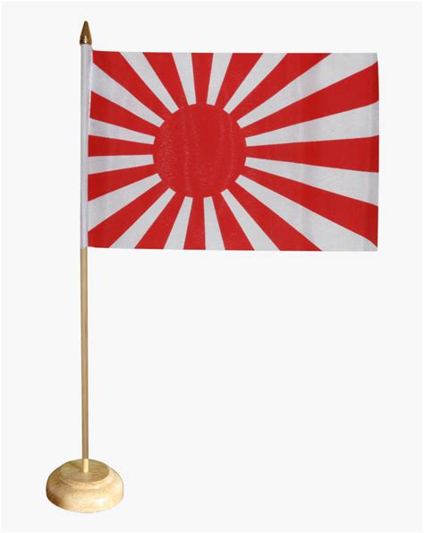 Imperial Japanese Navy Flag , Png Download - Rising Sun Mini Flag ...