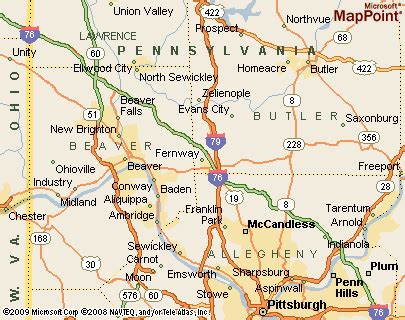 Where is Cranberry Township, Pennsylvania? see area map & more