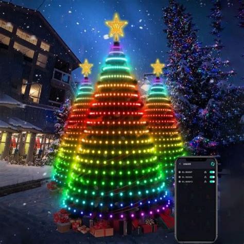 Buy Christmas Tree Lights For Decoration With Remote Control 1.8M