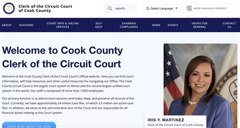 Cook County (Illinois) Clerk of Court Resources for Self-Represented ...