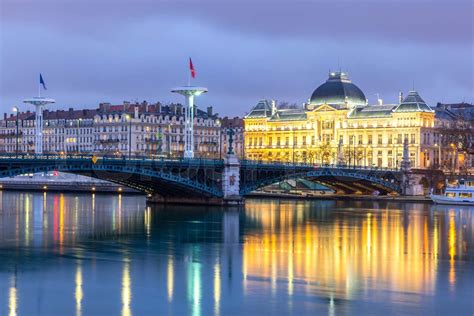 Lyon University bridge | Stock image | Colourbox