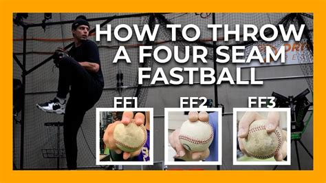 How to Throw a Four Seam Fastball | Thumb Positions, Grips, and Cues ...