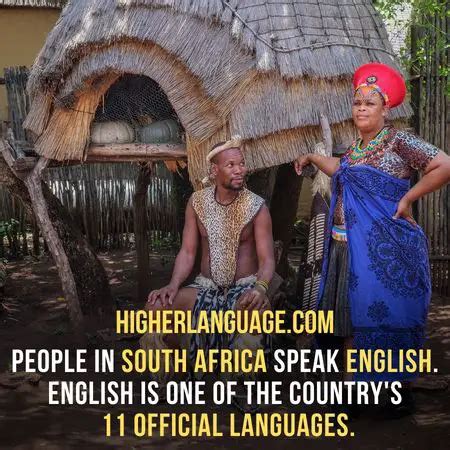 Do People Speak English In South Africa? HigherLanguage